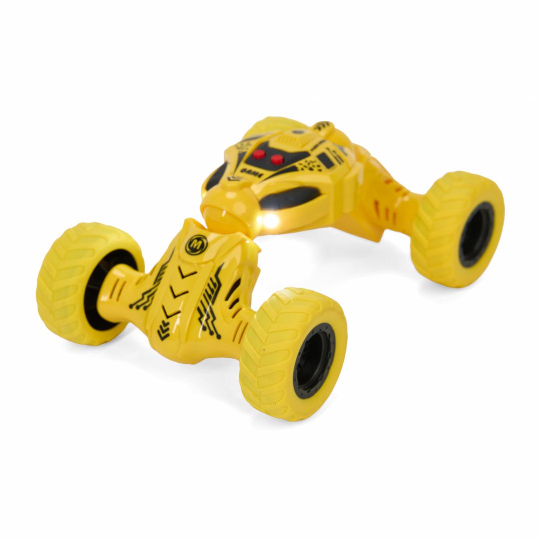 MASINA OFF-ROAD CU LUMINI SI SUNETE, MOMKI, GALBEN [1]