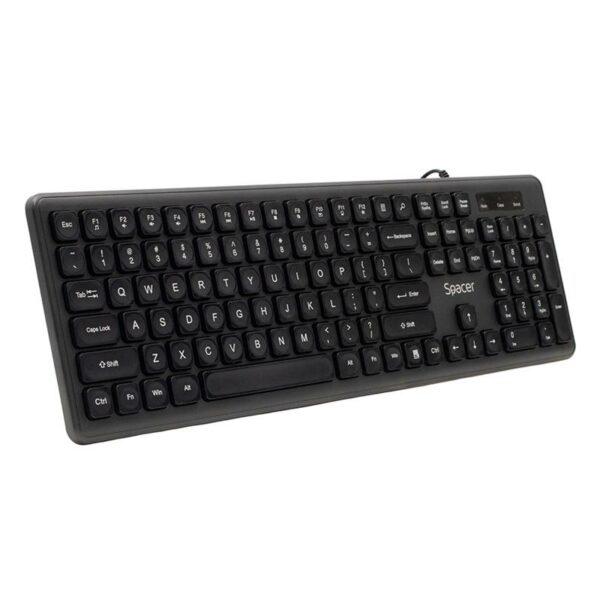 Tastatura Spacer SPKB-LWP-03, USB, Negru [2]