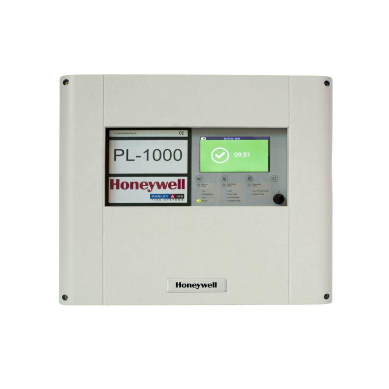 Detectie incendiu - Honeywell Centrala detecție incendiu Morley-IAS-IAS Plus cu o singura bucla;PL-1000; Alimentare:100-240 V c.a. +/- 15%, 50 / 60 Hz; Consum de curent:max. 65 W; Acumulatori:7Ah sau 12 Ah (nu sunt inclu