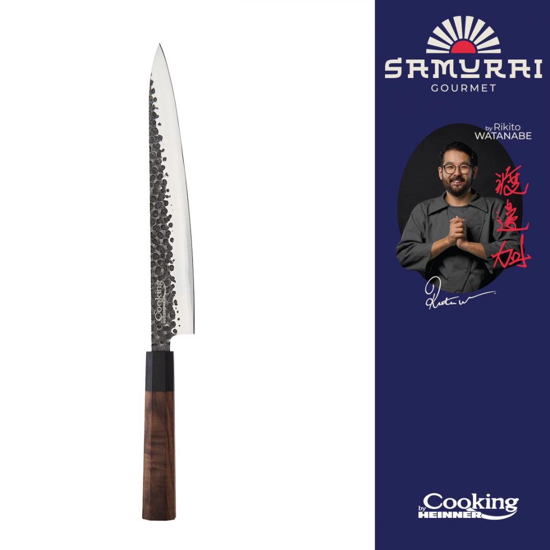 CUTIT SASHIMI 24 CM, RIKITO WATANABE, SAMURAI GOURMET, COOKING BY HEINNER [1]