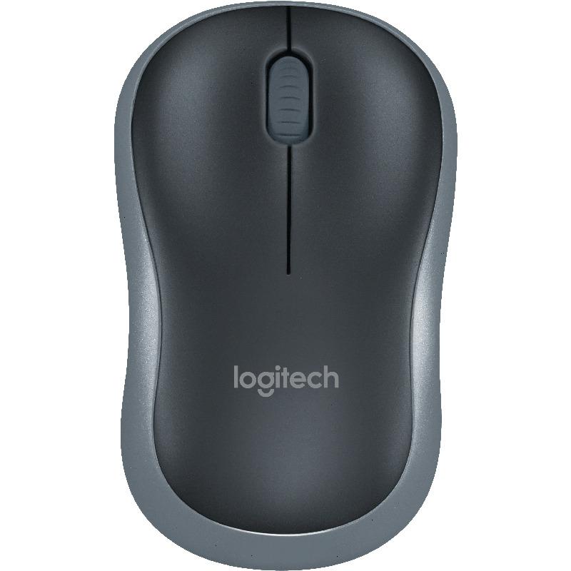 Mouse Wireless Logitech M185, 1000 dpi, negru [1]