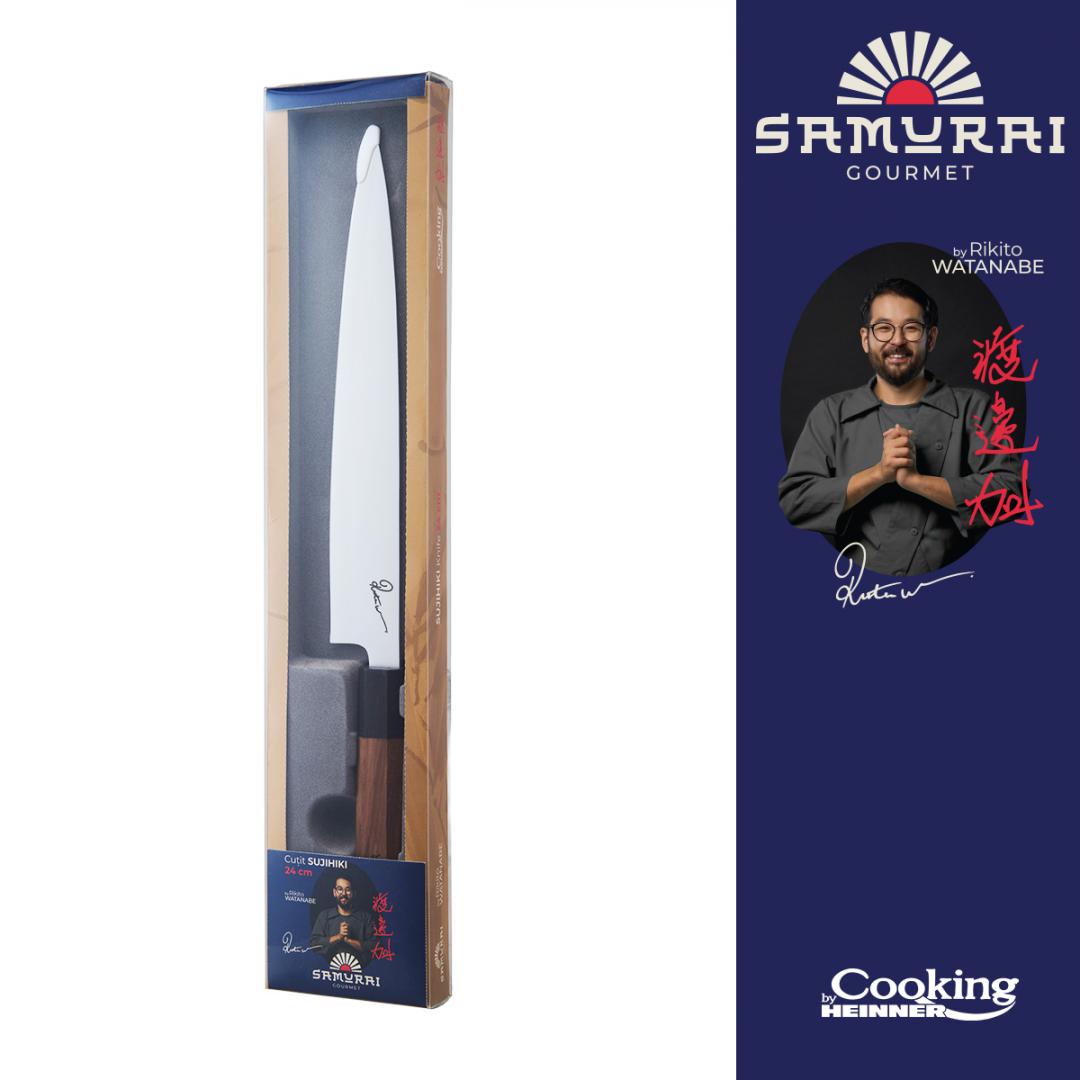 CUTIT SUJIHIKI 24 CM, RIKITO WATANABE, SAMURAI GOURMET, COOKING BY HEINNER [2]