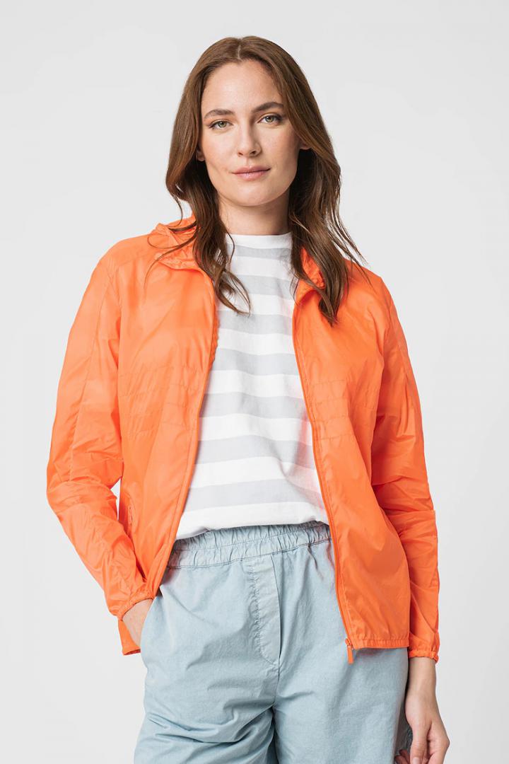 Jachete - JACHETA CASUAL FEMEI ORANGE-XL