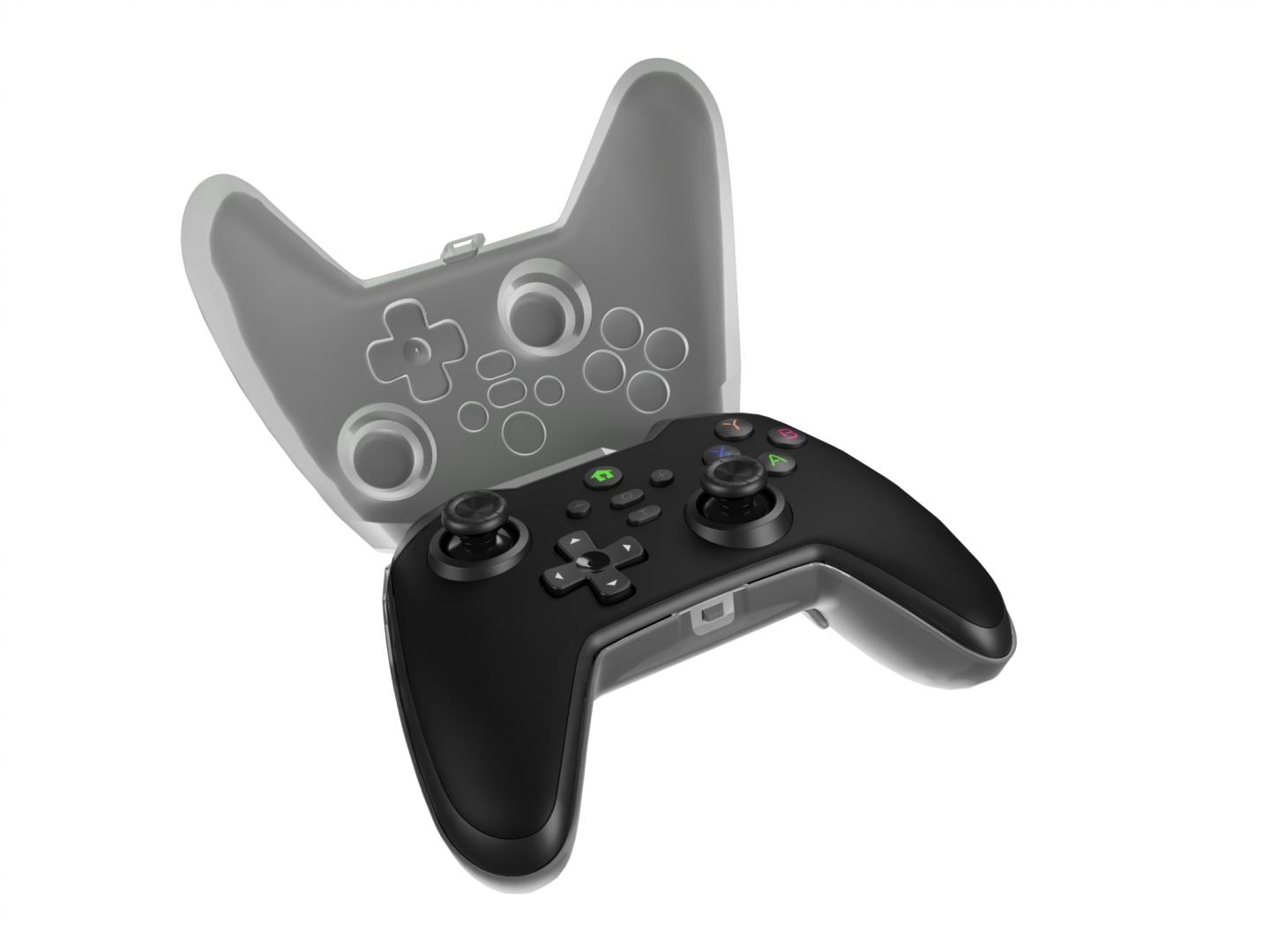 Controller wireless Genesis Mangan 400, tip Analog/Digital, interfata USB, bluetooth, numar butoane 19, lungime cablu 200 cm, acumulator 000 mAh, compatibilitate Android, iOS, MAC, Windows 10,11,7,8,  [13]