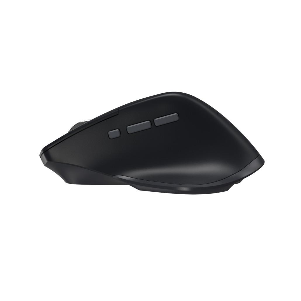 Mouse Serioux Apex 166 Wireless reincarcabil USB-C, Negru, senzor: Optic, DPI: 800/ 1200/1600/ 2400, conexiune: Dongle USB 2,4 GHz, banda de frecventa: 2,4 GHz, click silentios, design ergonomic, bate [2]