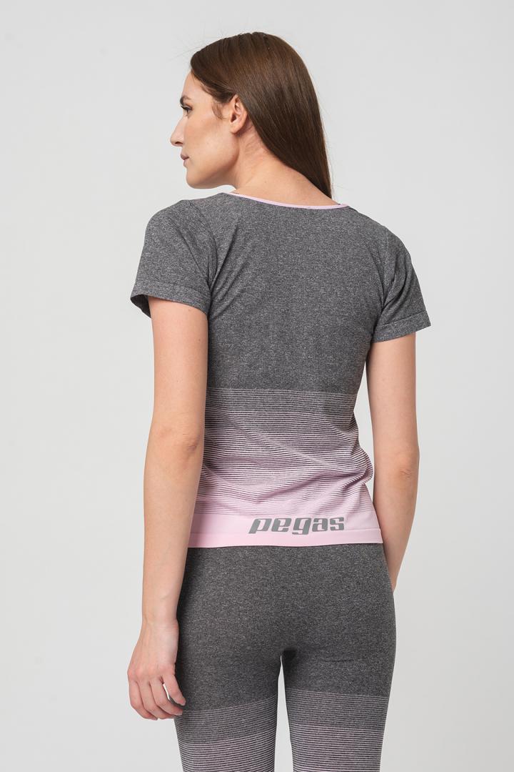 TRICOU PEGAS GREY PINK-XS [2]
