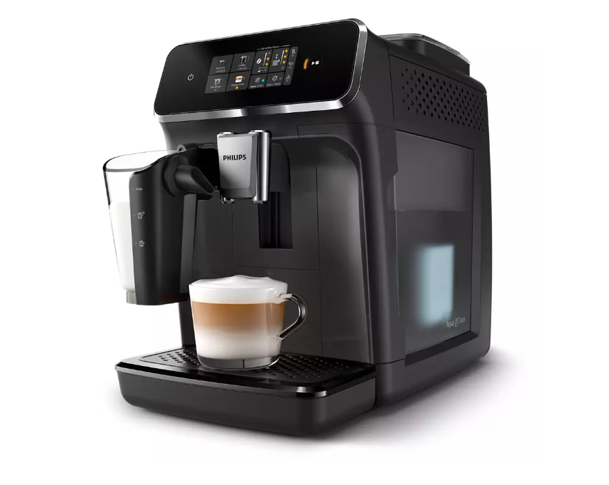 Preparare ceai si cafea - Espressor PHILIPS Series 2000 EP2334/10, automat, boabe, negru