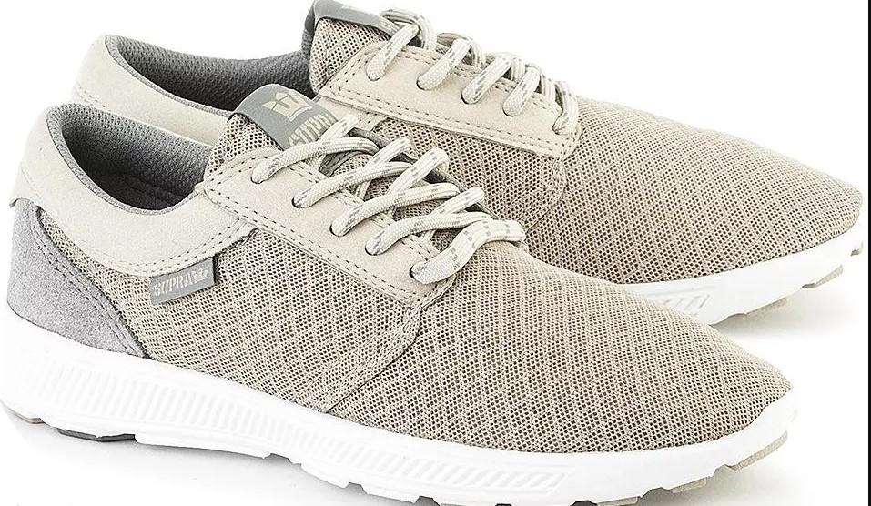 Echipament ciclism - INCALTAMINTE SUPRA HAMMER RUN CEMENT/GREY/WHITE, 41