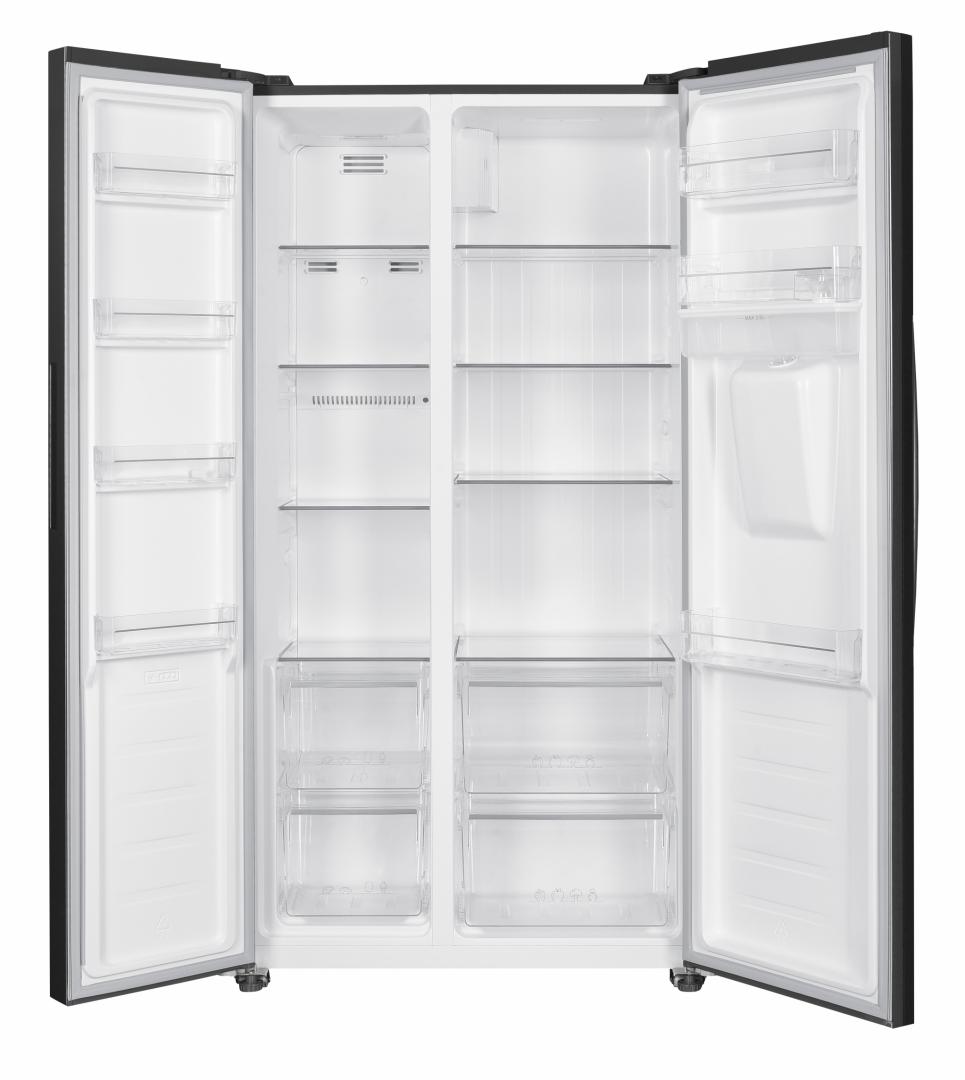 Side by Side FRAM FSBS-HM440NFXWDE++, No Frost, 439 L, Clasa E, Dozator apa, Aspect Inox [2]