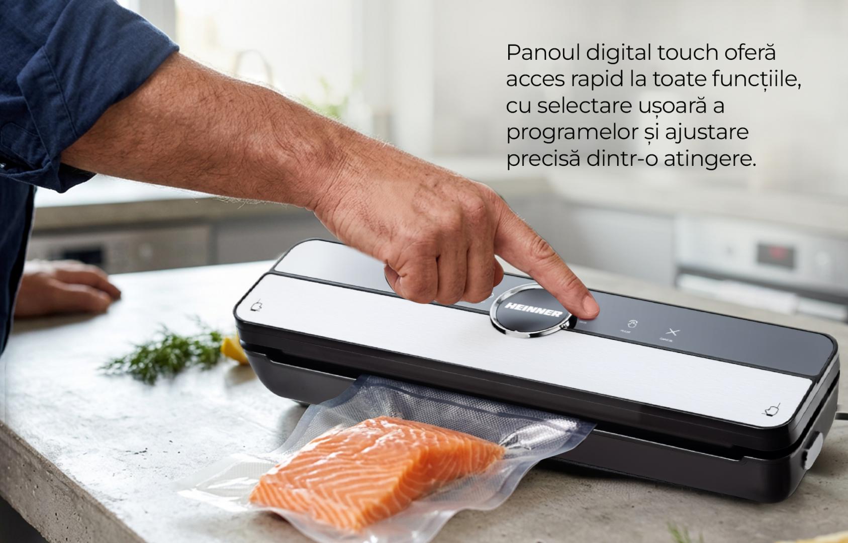 Aparat de vidat și sigilat HEINNER FreshPack HAV-K1306BK [7]