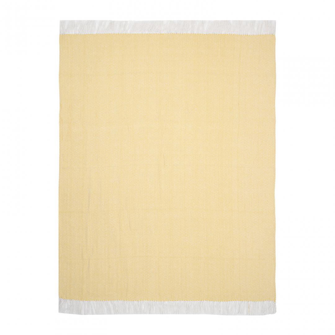 CUVERTURA PLED 160X200 CM ZIG YELLOW [3]