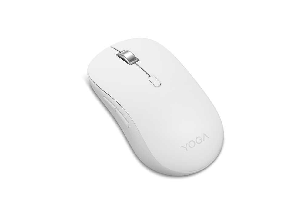 Mouse Office Silent Wireless Lenovo Yoga, 4000 dpi, Alb [2]