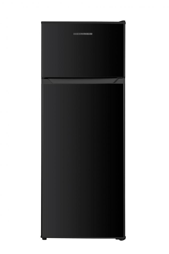 Frigider cu doua usi HEINNER HF-H2206BKE++, Static, 206 l, Clasa E, Negru [3]