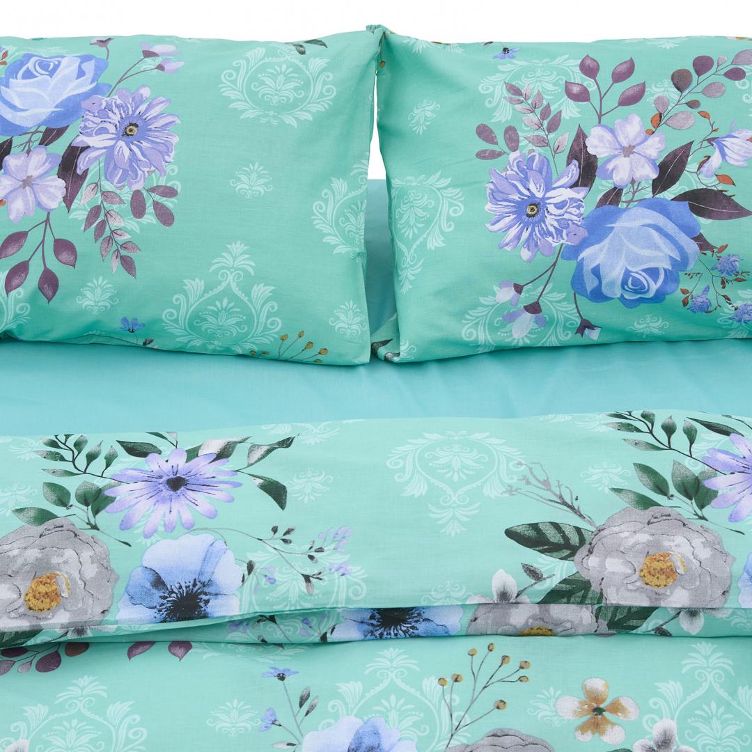 Lenjerie dubla 100% bumbac 4 piese, Spring [2]