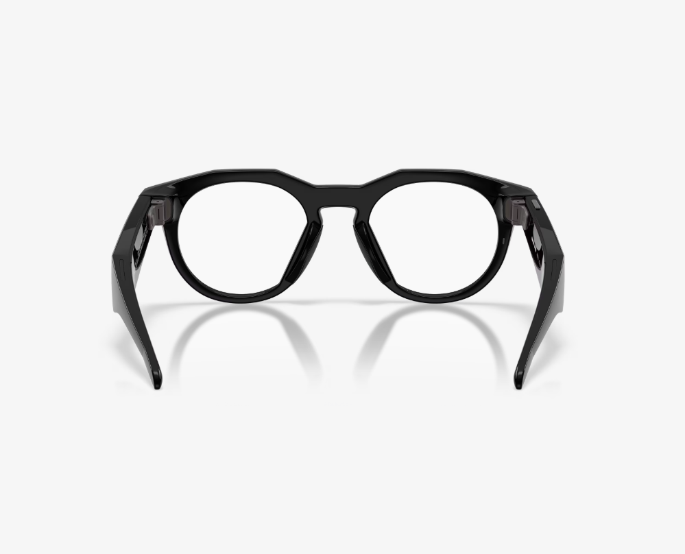 Oakley Meta HSTN AI Glasses Black Frame Transitions Amethyst Lenses Wide - High Bridge Fit [4]