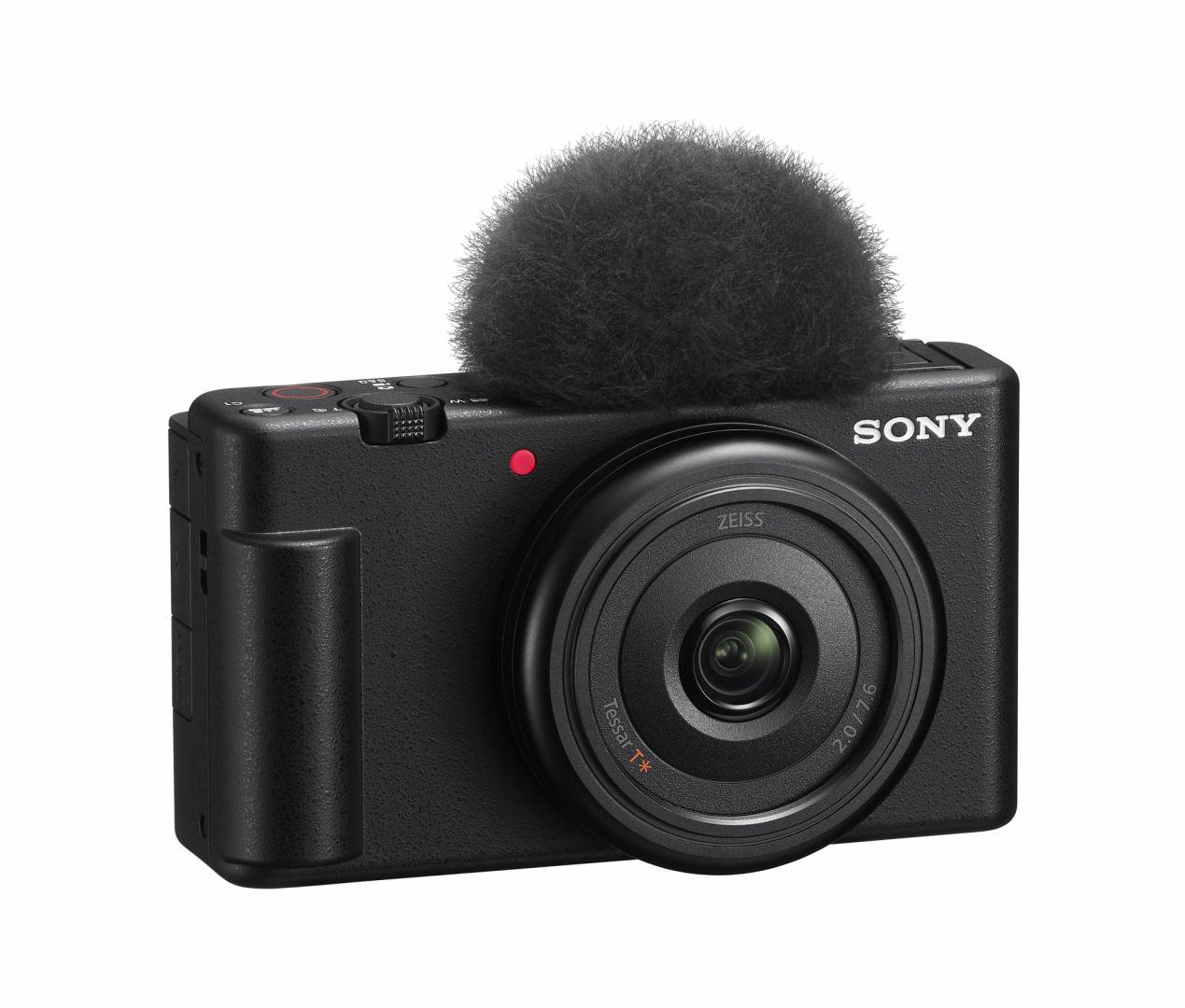 SONY Compact dedicata pentru vlogging ZV-1F 20.1MP, 7.6mm, F2 ISO 125-12.800, 1/32.000s, 4K @30fps, SD/SDXD/SDHC/x1 Micro-HDMI/x1 USB-C, Rafala 3.5-16cps, WiFi/Bluetooth, Senzor CMOS Exmor RS 1" [1]