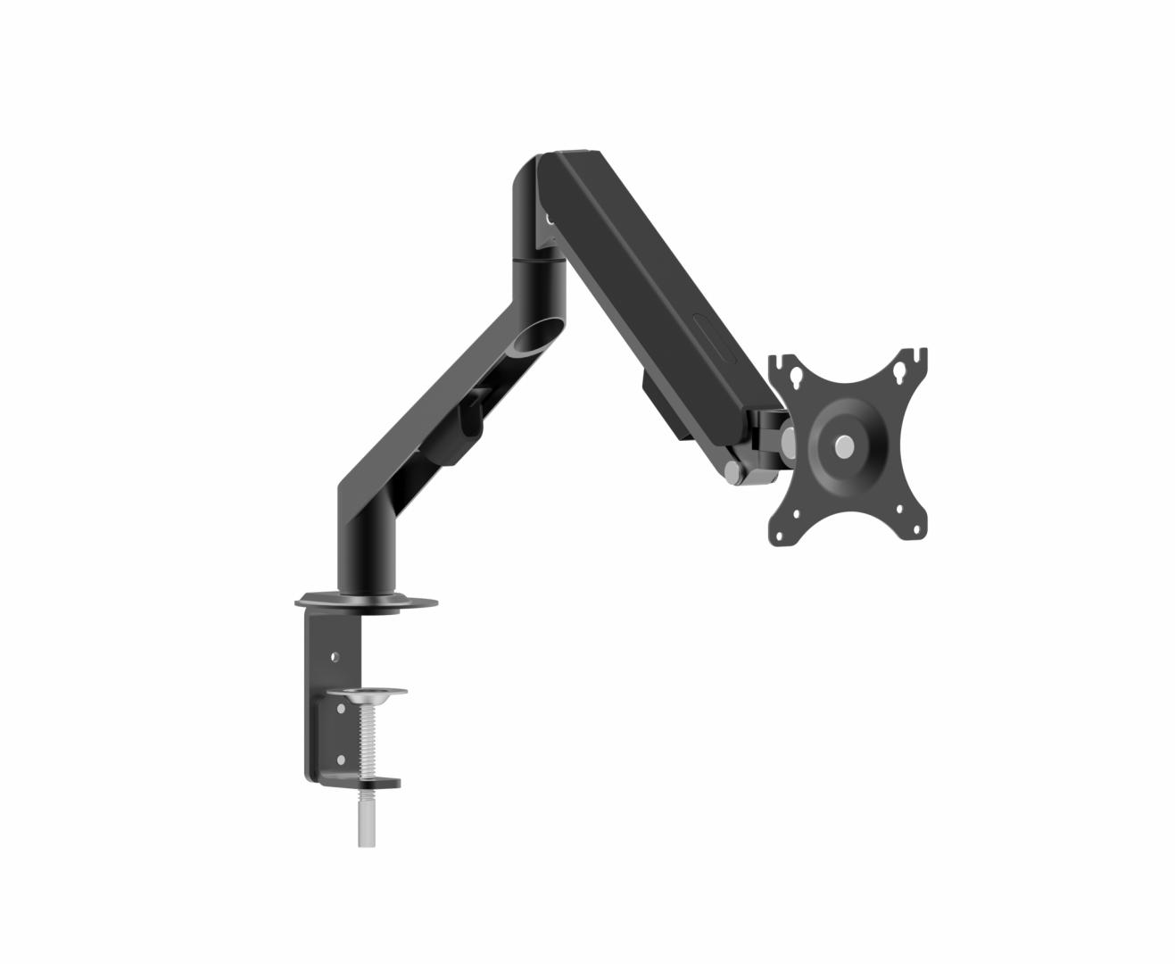 Suporturi TV / Monitor - Suport monitor Serioux MM1101, tip: arc cu gaz, reglarea poziției unghiului de înclinare: -45 / + 90 °, pivotant: 180 °, rotatie pentru ambele brate: 360 °, VESA: 75x75mm & 100x100mm, greutate maxima 