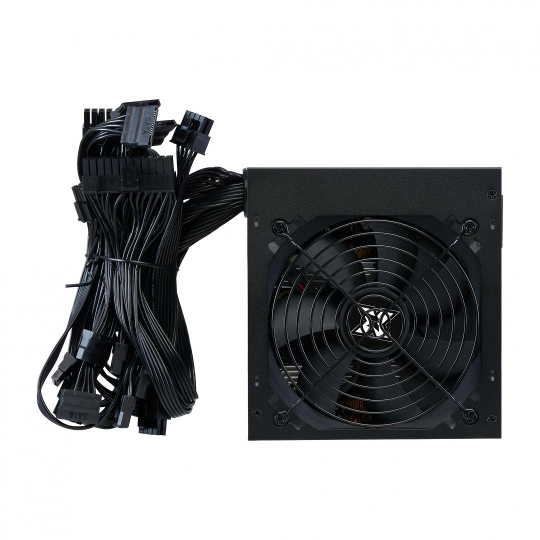 Sursa Serioux Energy 650W, 80+ BRONZE, Ventilator 12cm, ATX, material metal, cabluri: 20+4-pin, 1x4+4-pin, 2x6+2-pin, negru [4]