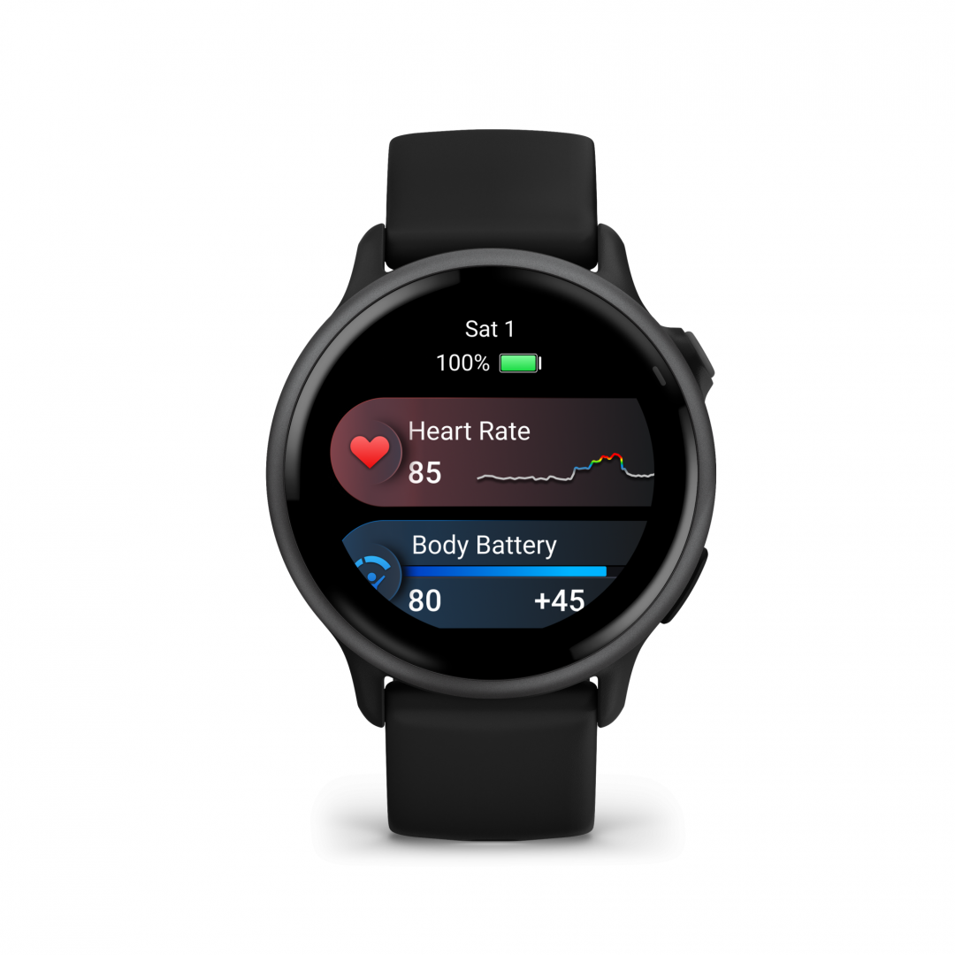 Smartwatch Garmin vivoactive 6, 42mm, Black/Slate [2]