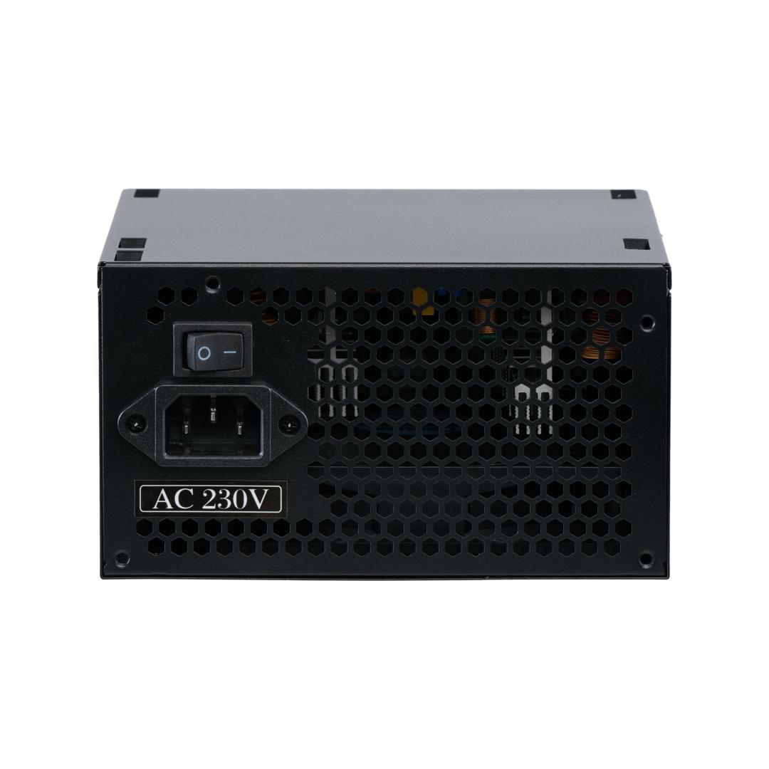 Sursa Serioux Energy 650W, 80+ BRONZE, Ventilator 12cm, ATX, material metal, cabluri: 20+4-pin, 1x4+4-pin, 2x6+2-pin, negru [6]