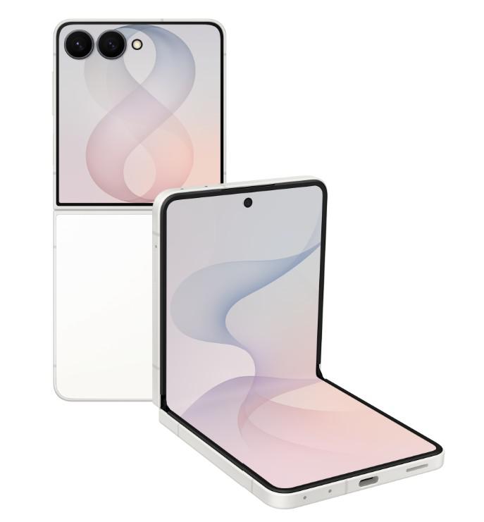 Telefoane mobile - Samsung Z Flip8 F776B 5G 6.9"/4.1" 12GB 256GB SingleSIM Cream