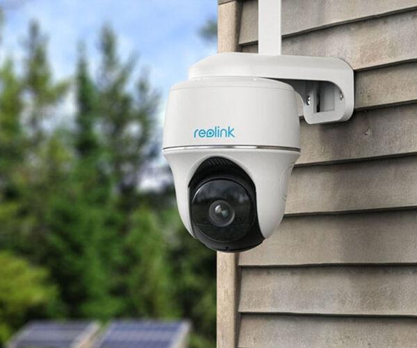 Camere supraveghere IP - Camera de supraveghere Reolink Go PT Plus; GO SERIES G430 Senzor: 1/3"CMOS Rezolutie video: 5 Megapixeli (2880 x 1620 pixeli) Cadre/secunda: 15 FPS Lentila fixa: 4mm Unghi de vizualizare: orizontal: 9