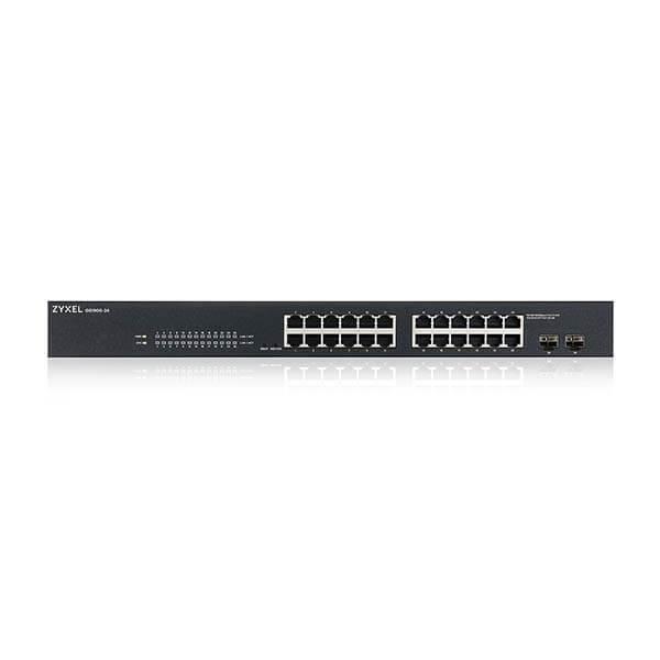 Switch Zyxel Gigabit GS1900-24HP, 24 porturi, PoE [1]