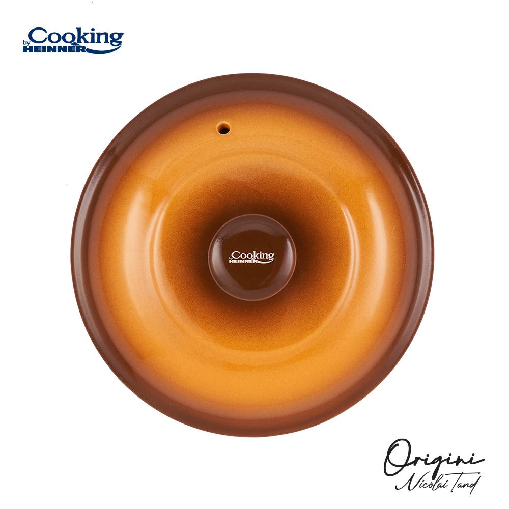 OALA CERAMICA CU CAPAC, 14.5x16 CM, 3 L, NICOLAI TAND, ORIGINI, COOKING BY HEINNER [5]