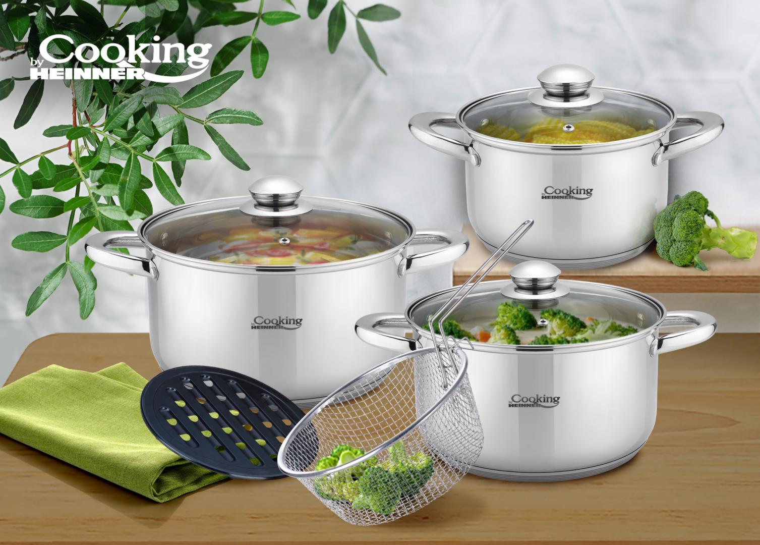 SET GATIT DIN INOX 8 PIESE, VICTORIA, COOKING BY HEINNER [2]