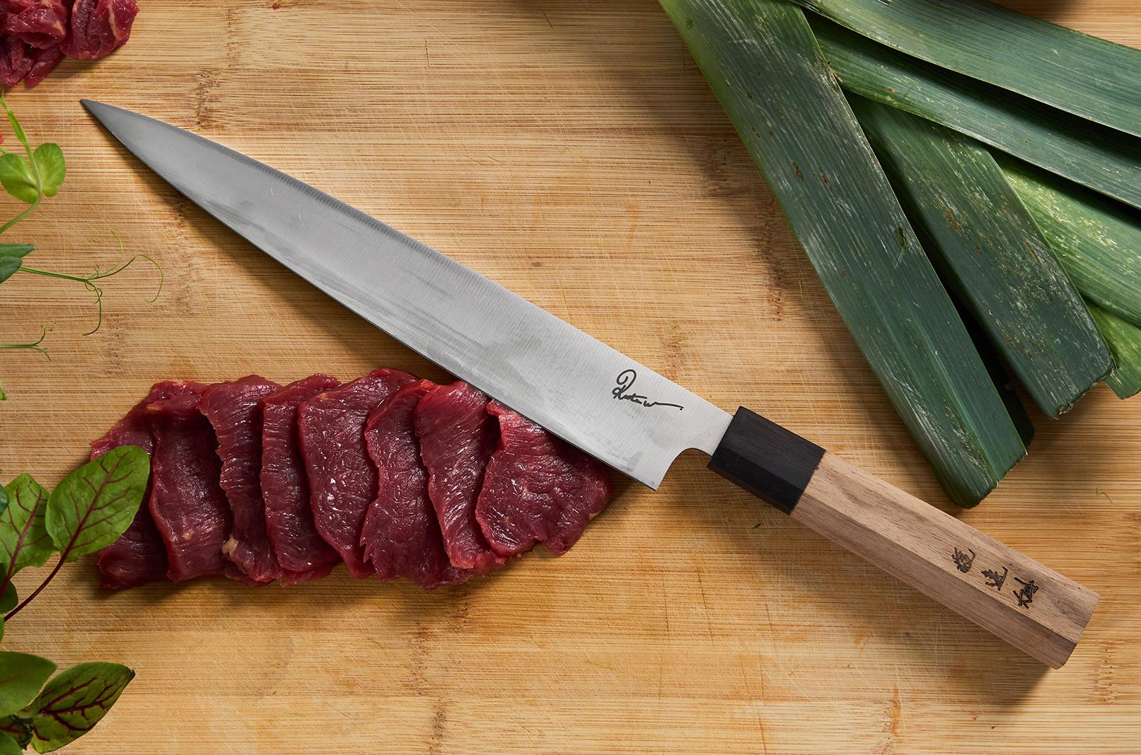 CUTIT SUJIHIKI 24 CM, RIKITO WATANABE, SAMURAI GOURMET, COOKING BY HEINNER [7]