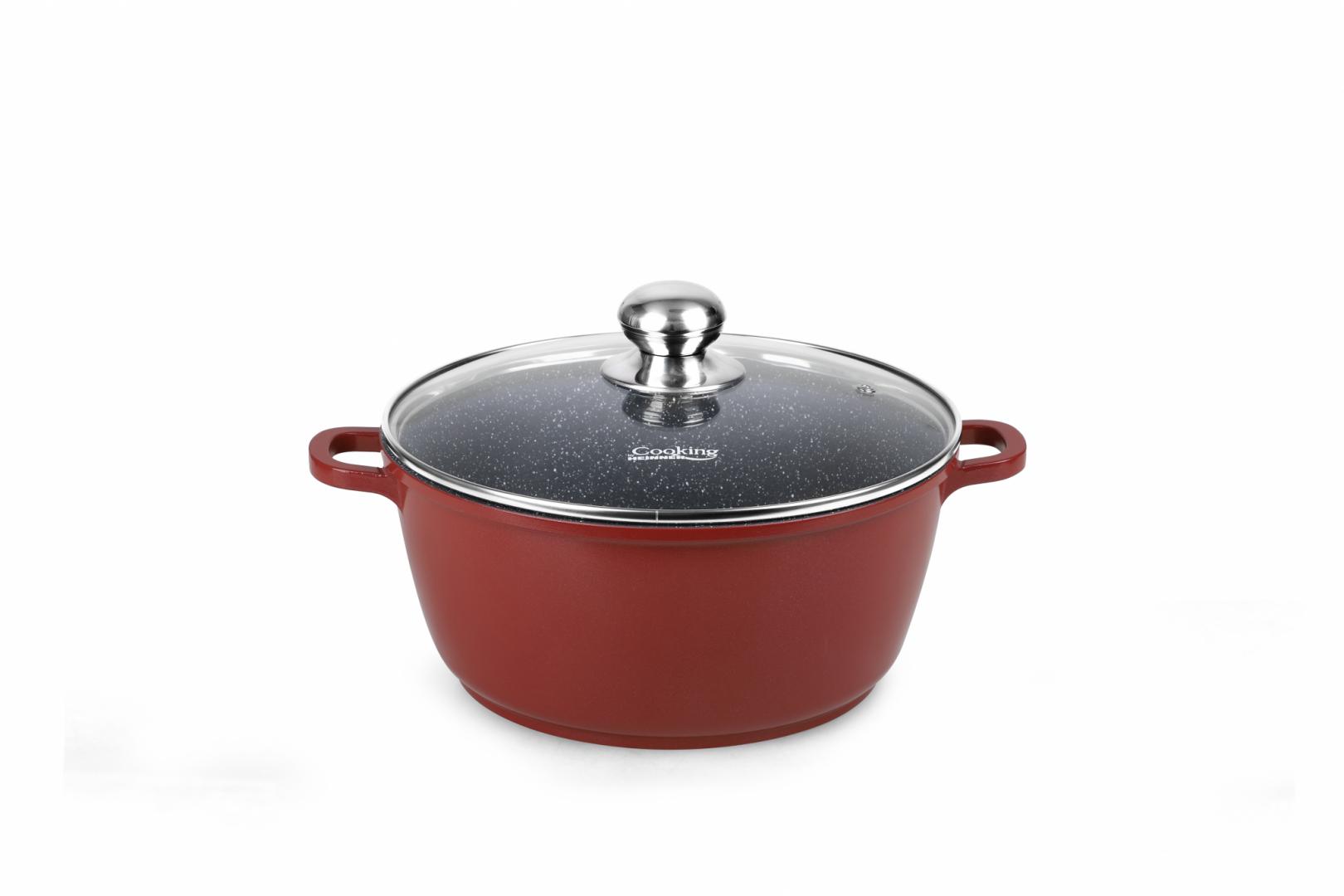 Oale si cratite - CRATITA ALUMINIU+CAPAC 20x9CM, 2.5 L, CALABRIA, COOKING BY HEINNER
