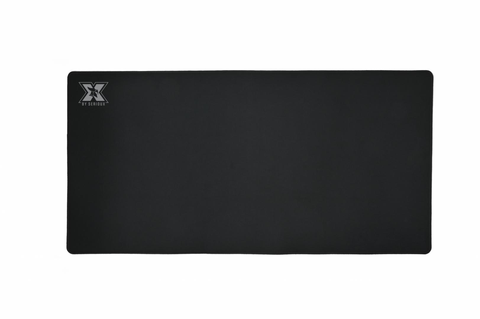 Mousepad - Mousepad gaming Serioux Eniro Large, baza cauciucata anti-alunecare , suprafata textila, margini cusute, dimensiuni 900*350*4mm