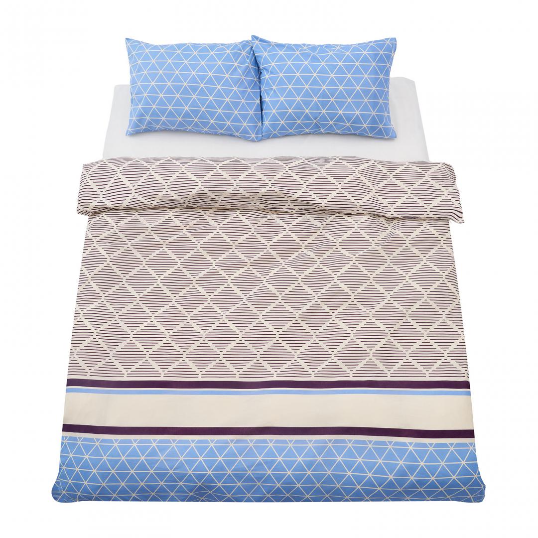Lenjerie dubla,100%bumbac,4 piese, Roly [3]