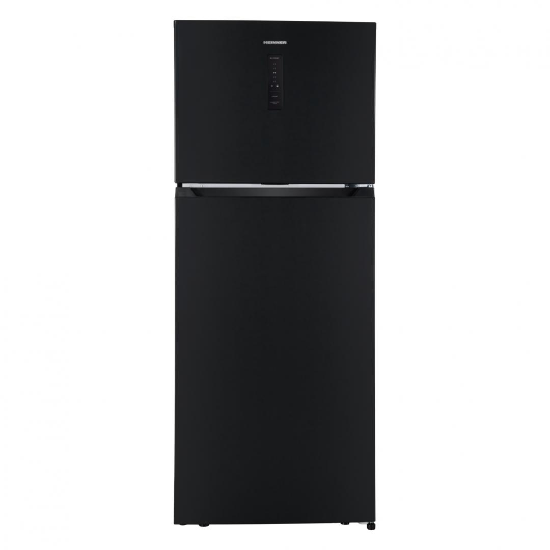 Frigidere - Frigider cu doua usi HEINNER HF-HM415NFDXE++, No Frost, 415 L, Clasa E, Inox Antracit