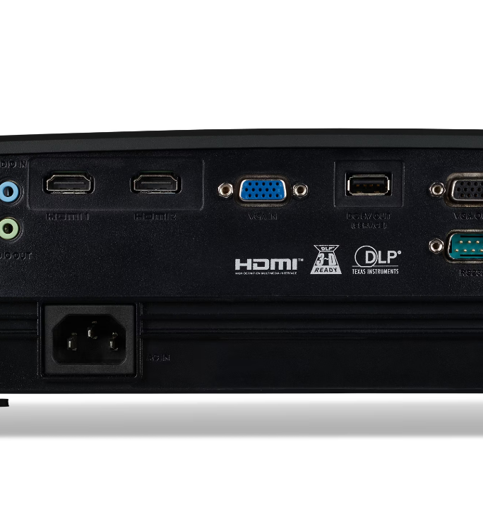Videoproiector Acer X1229, XGA 1024* 768, up to WUXGA 1920*1200, 4.800 lumeni, 4:3/ 16:9, 20.000:1, dimensiune maxima imagine 300'', distanta maxima de proiectie 12m, boxa 3W, lampa 5.000 ore/ 20.000  [1]