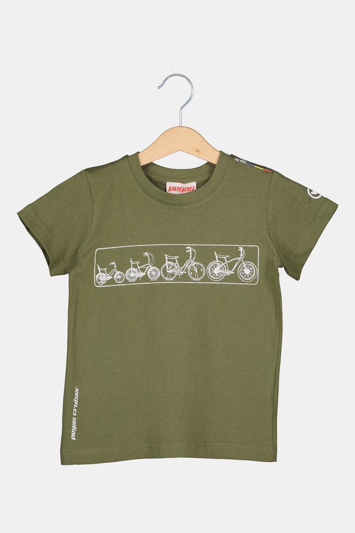 Tricouri - TRICOU MULTIBIKE PEGAS COPII KHAKI-10