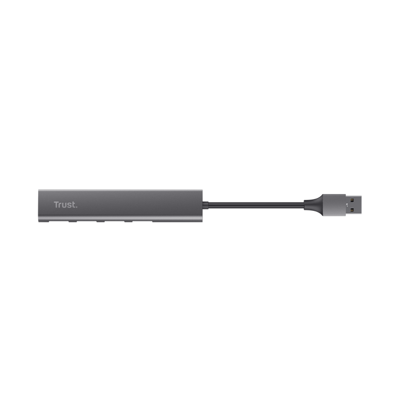 Hub USB Trust Halyx, USB-A, 4 porturi, Argintiu [3]
