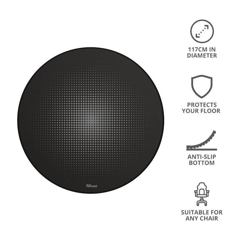 Accesoriu scaun gaming Trust Mika Round Floor Mat [2]