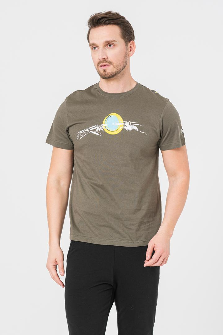 Tricouri - TRICOU CASUAL MANA BICICLETA BARBATI CASTOR GRAY-XXL