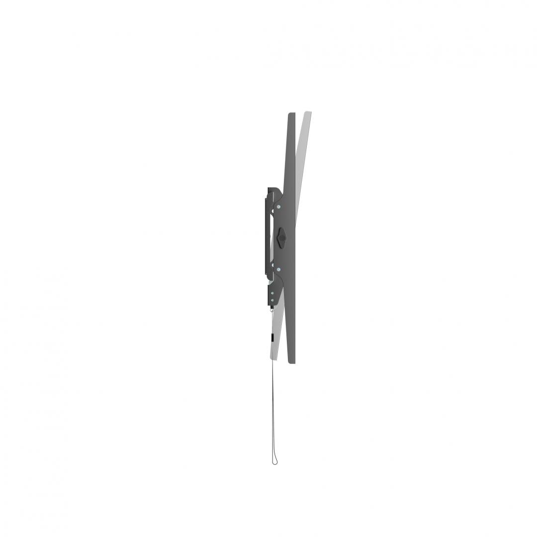 Suport perete TV Serioux 37-86" Tilt 75kg Profil 50mm Material: Otel Finisarea suprafeței: vopsea electrostatica Dimensiune ecran: 37"-86" Compatibilitate VESA: 75x75, 100x100, 100x150, 150x100, 100x2 [5]