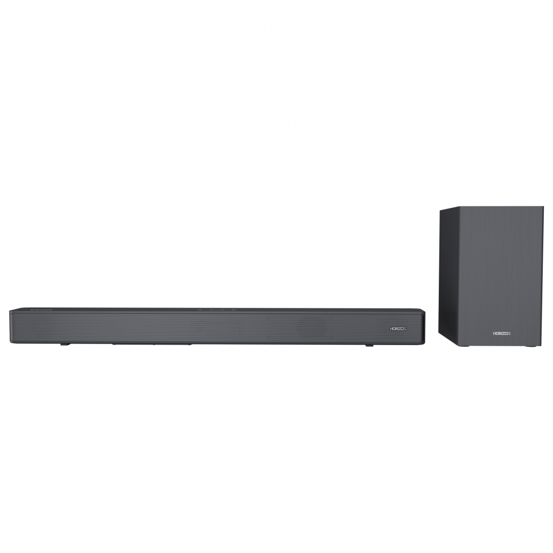 Home Cinema & Audio - SOUNDBAR HORIZON HAV-S2630W / System 2.1 / Max Audio Power 110W (30W x2 + 50W) / Wireless Subwoofer / Digital Optical / AUX (3.5mm) / HDMI-ARC (CEC) / BT 5.4 / USB Playback / DOT-Matrix Display / Remo