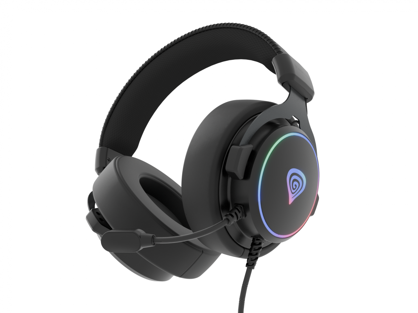 Casti Gaming Head-band Genesis Neon 764, Wired, Negru [8]