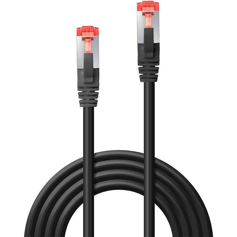 Cablu retea Lindy LY-47780, 3m Cat.6 S/FTP Network, Black [1]