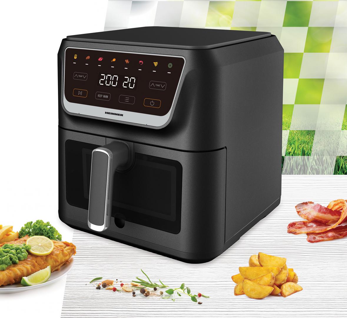 FRITEUZA CU AER CALD HEINNER CRISPPRO CHEF HAF-H8BK1700 [2]