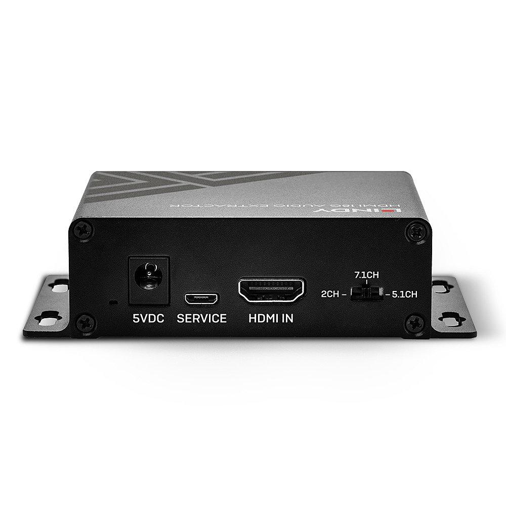 Lindy extractor Audio HDMI 4K60, interfata HDMI 2.0, latime de banda 18Gbps, interfata audio: SPDIF, analog L/R [2]