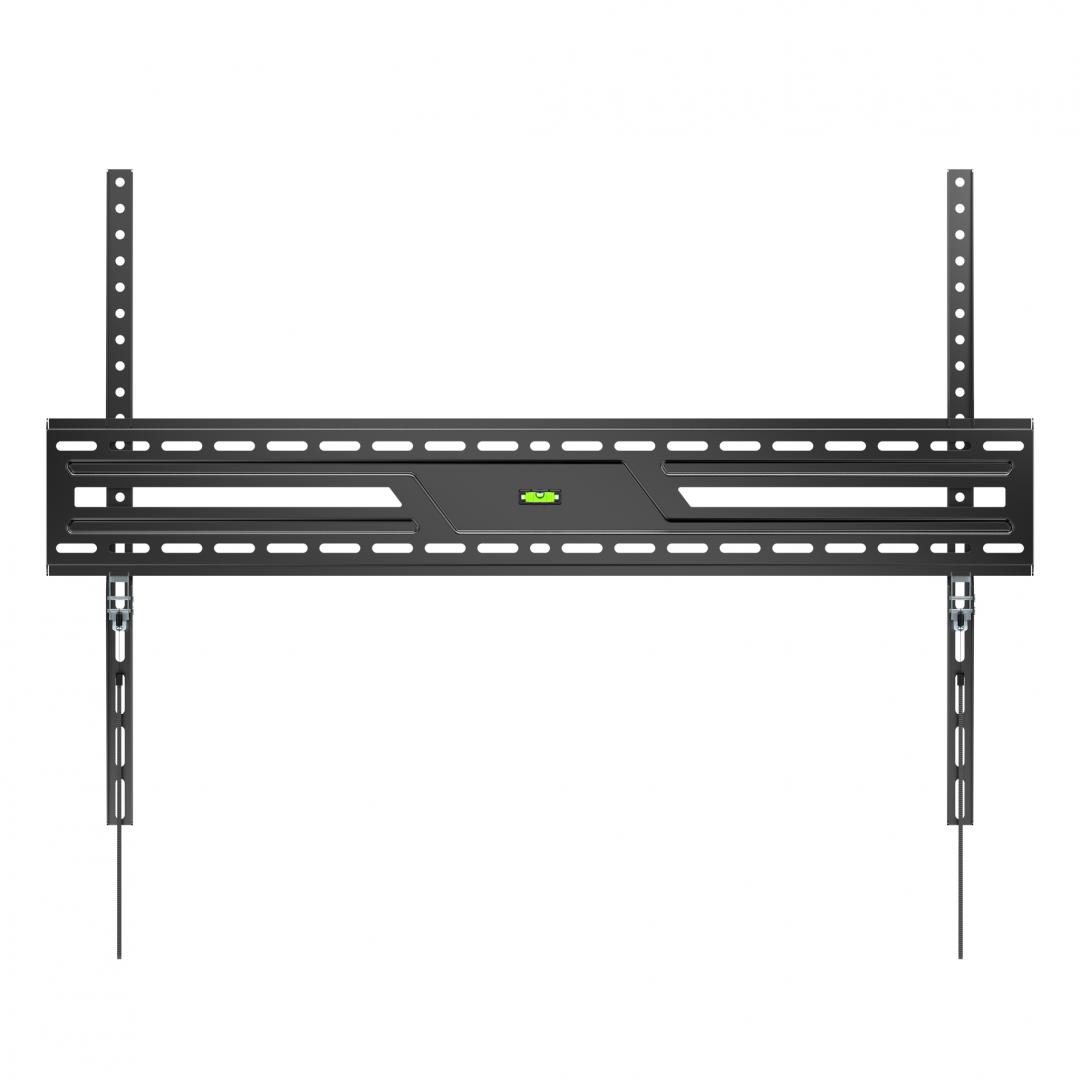 Suport perete TV Serioux 43-100" Fix 75kg Profil 30mm Material: Otel Finisarea suprafeței: vopsea electrostatica Dimensiune ecran: 43"-100" Compatibilitate VESA: 50x50, 75x75, 100x100, 100x150, 150x10 [1]