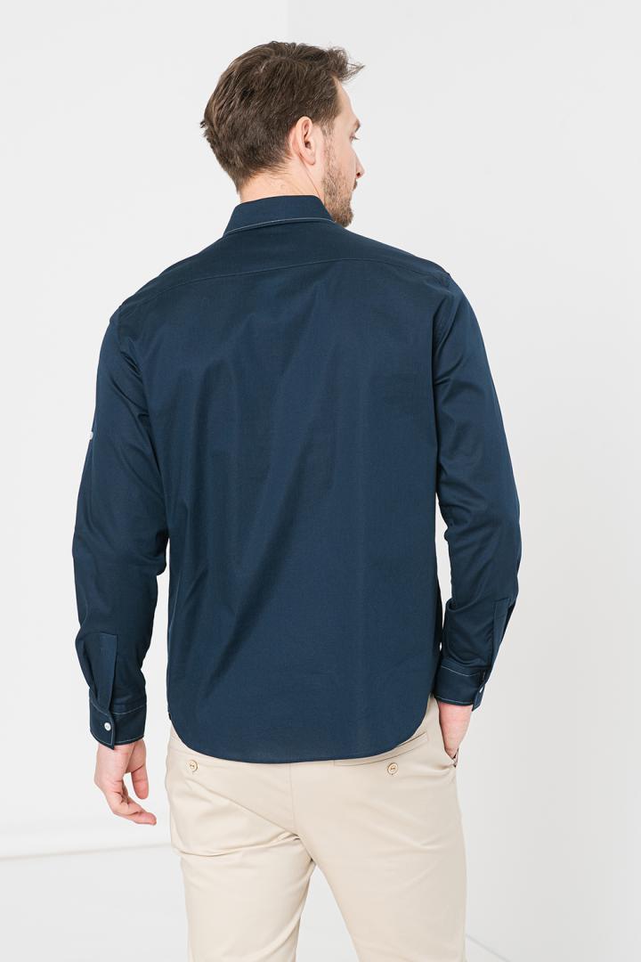 CAMASA CASUAL BARBATI DARK NAVY M [2]