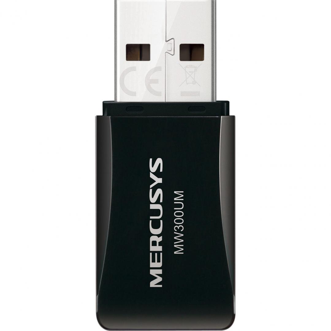 Routere Wireless - Adaptor wireless MERCUSYS MW300UM, Wi-Fi, Single-Band