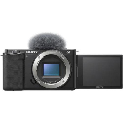 Aparate foto & accesorii - Body Aparat foto SONY Alpha ZV-E10 Mirrorless dedicat pentru Vlogging, 24 MP, ISO 100-32.000 (Extins: 50-51.200), 1/4000s, 4K @30, S D/SDXC/SDHC, Rafala 11 cps, Wi-Fi, Senzor APS-C, Montura Sony E