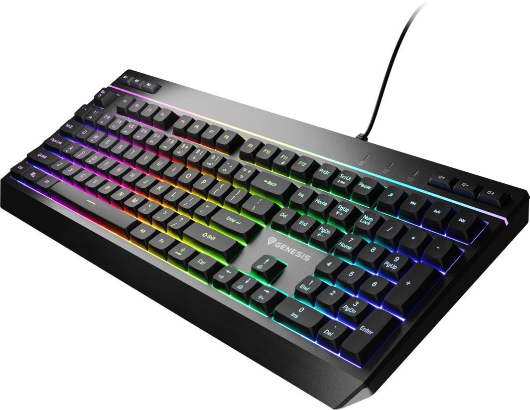 Tastatura Gaming Genesis Rhod 530, RGB, USB, negru [1]